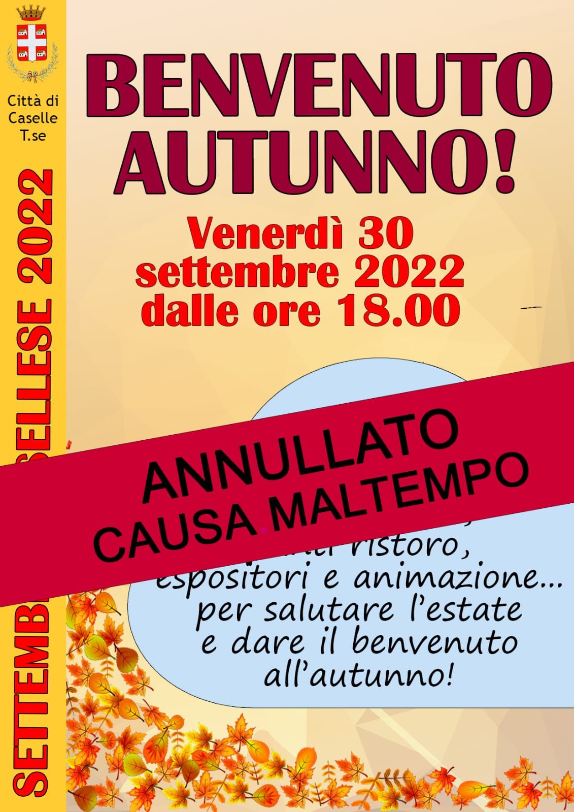 Benvenuto autunno!