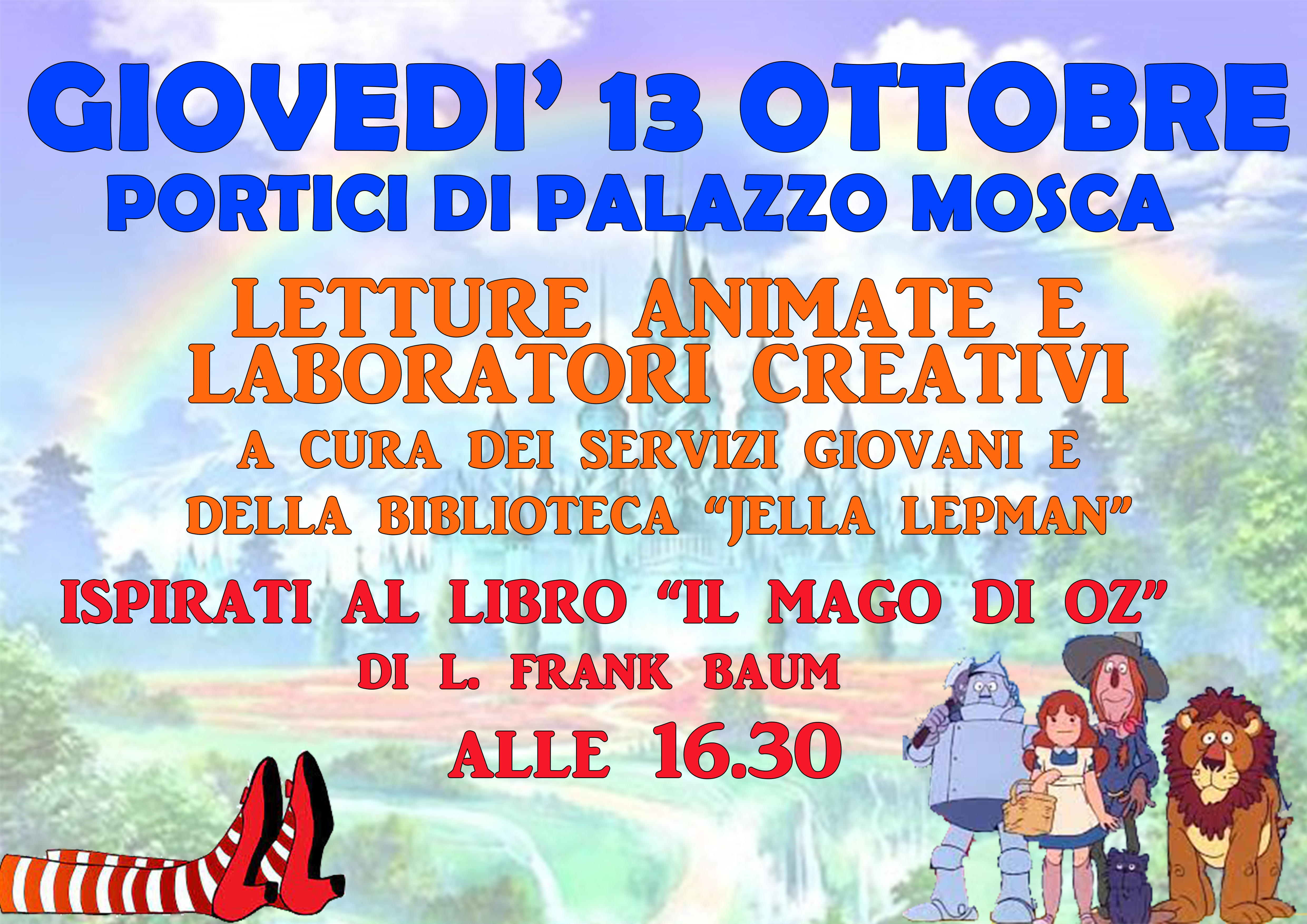 Letture animate e laboratori creativi