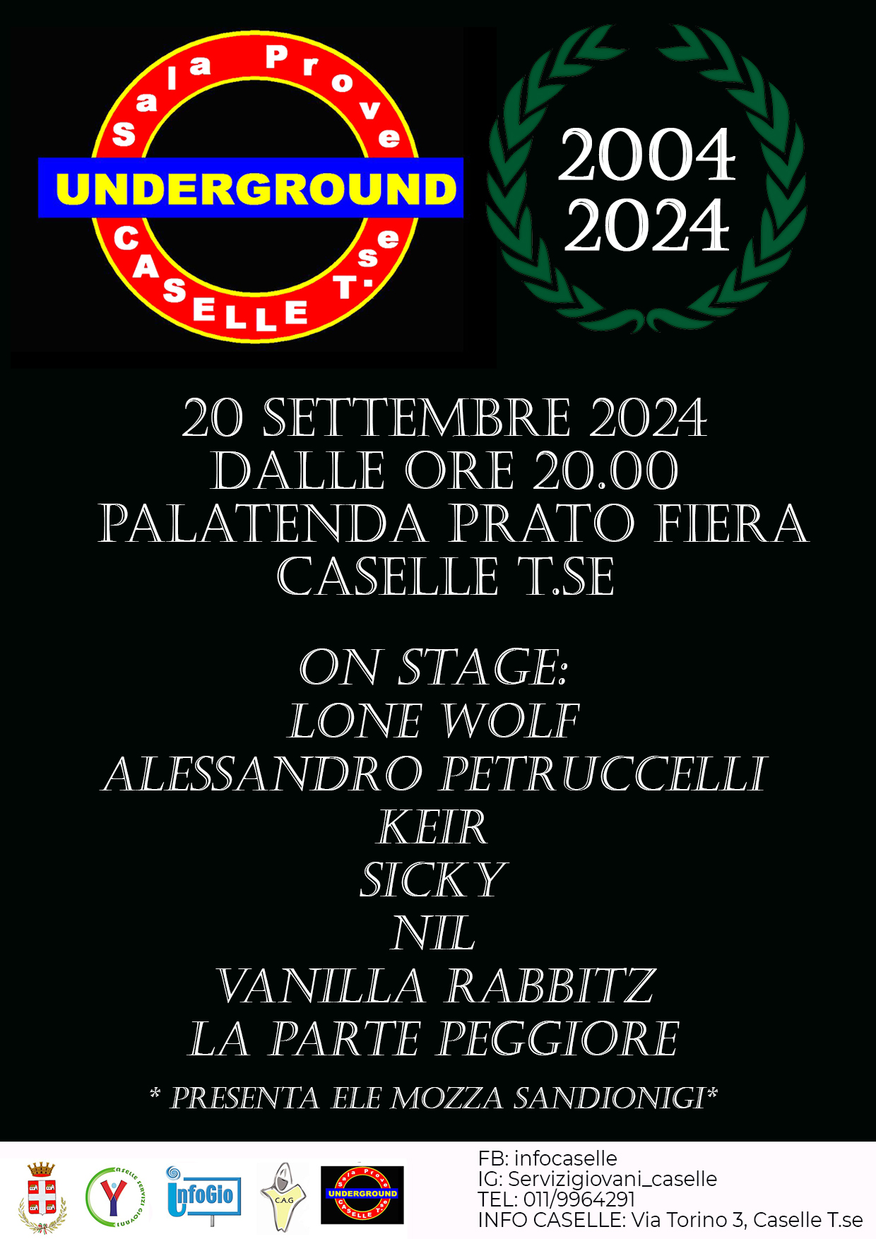 20 anni di sala prove "Underground"