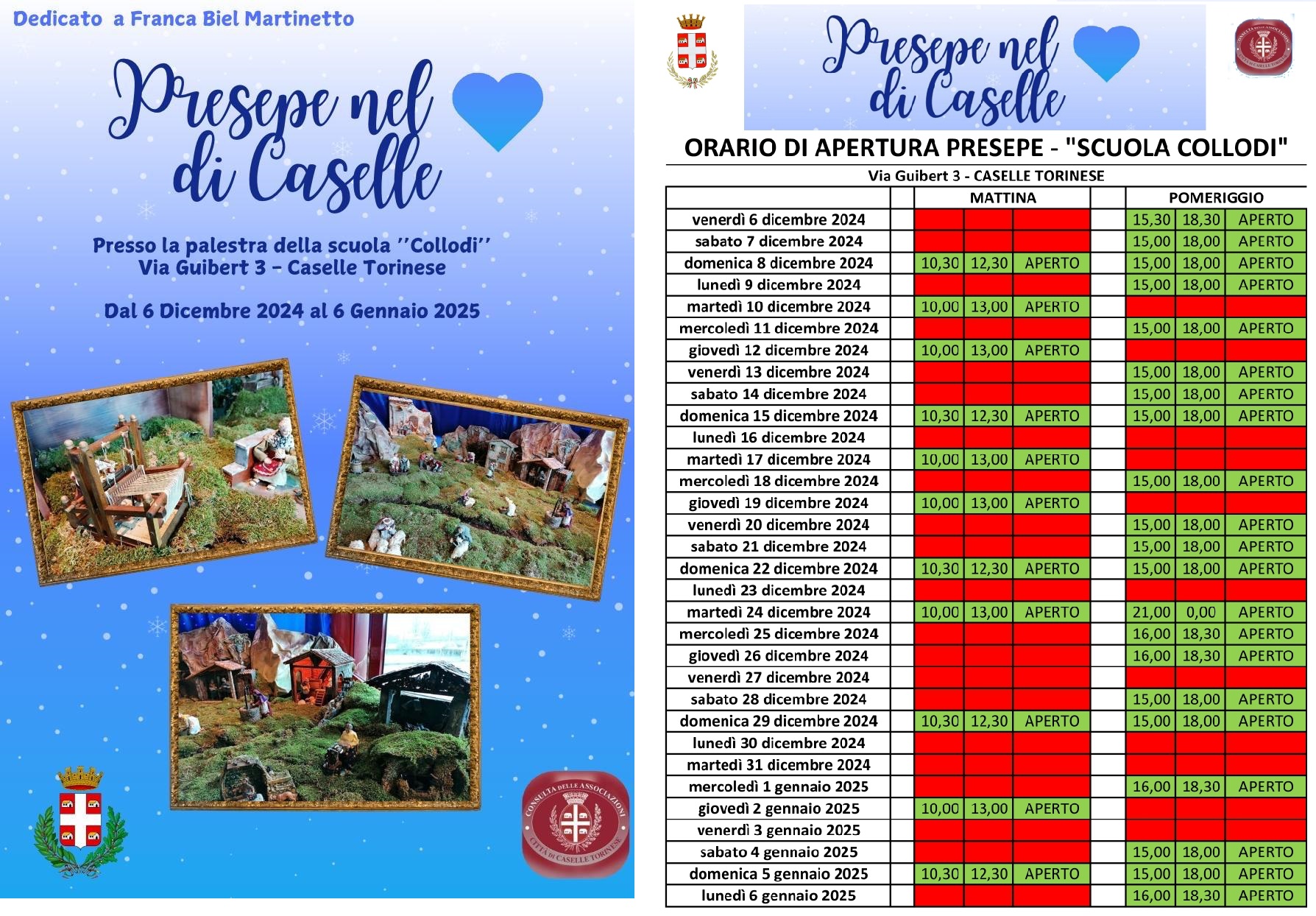 Presepe nel Cuore di Caselle