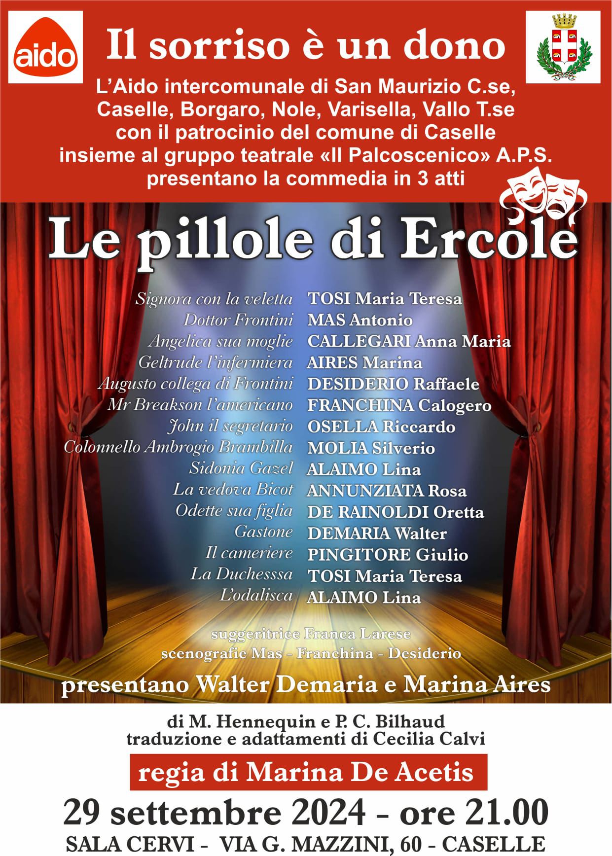 Spettacolo Teatrale "Le pillole di Ercole"