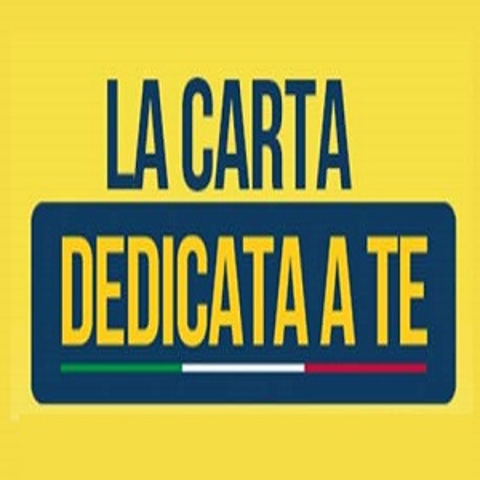 Carta dedicata a te 2024- Elenco beneficiari